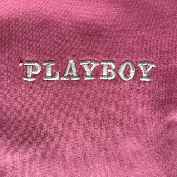 Pink playboy sweatshirt size large - Picture 3 of 4